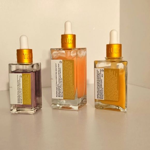 LOT 3x Truly Beauty Serums - Purple Rain Anti Cellulite Vegan Collagen Body Face - Picture 6 of 8